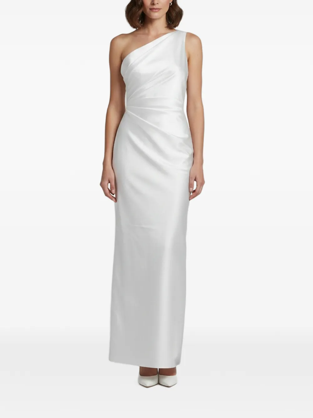 Solace London Kira slit maxi dress - Bianco