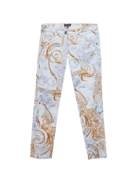 Roberto Cavalli Vintage printed skinny trousers