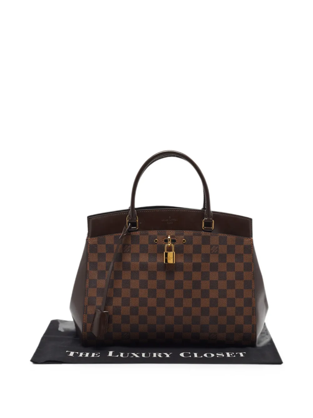 Louis Vuitton Pre-Owned 2015 MM Damier Ebene Rivoli shopper Bruin