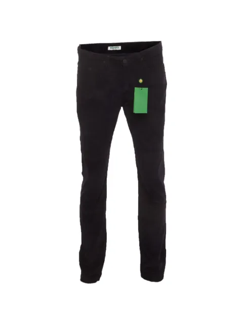 Kenzo Pre-Owned corduroy slim-fit trousers