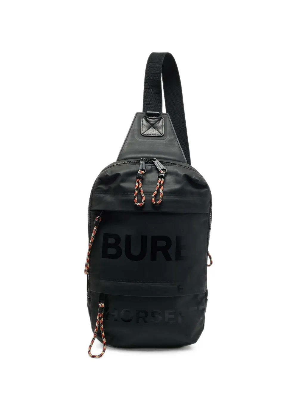 Burberry Pre-Owned Horseferry print backpack - Schwarz