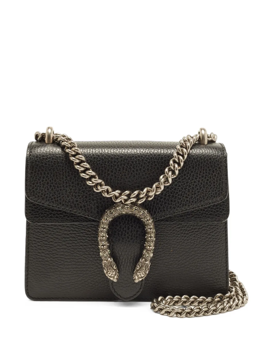 Gucci Pre-Owned Dionysus crystal-embellished shoulder bag - Grau