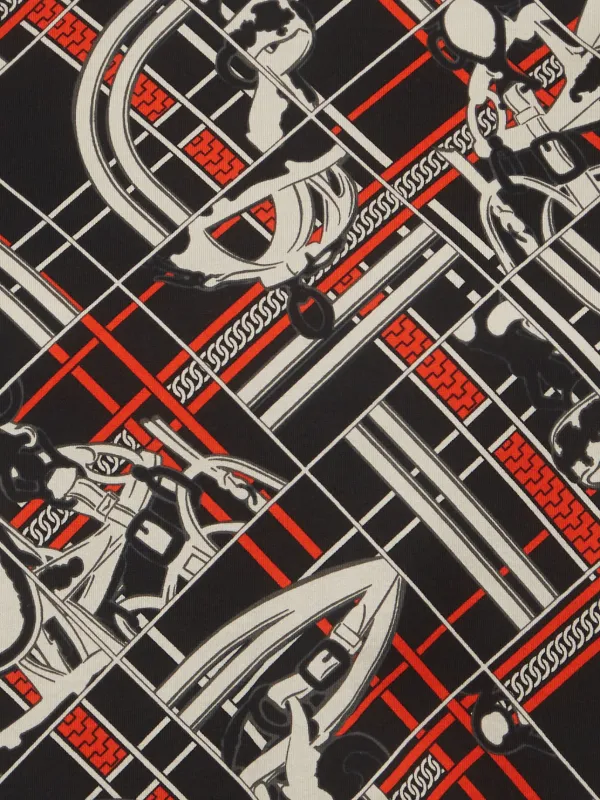 Hermès Pre-Owned Printed T-shirt | Black | FARFETCH