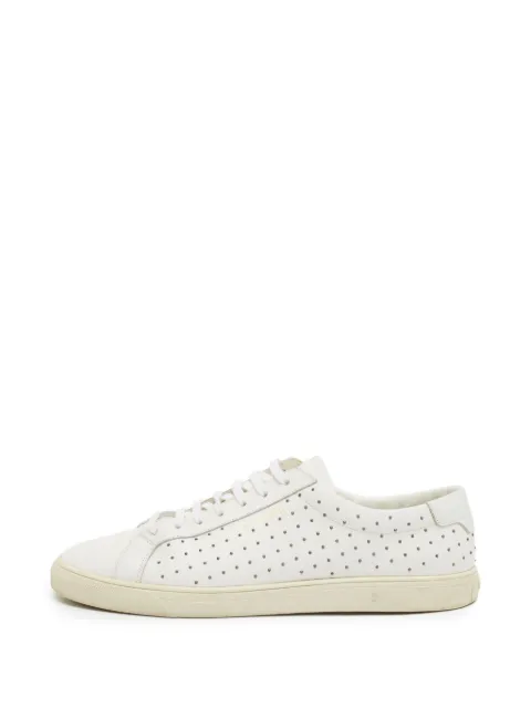 Saint Laurent Pre-Owned Court Classic studded sneakers