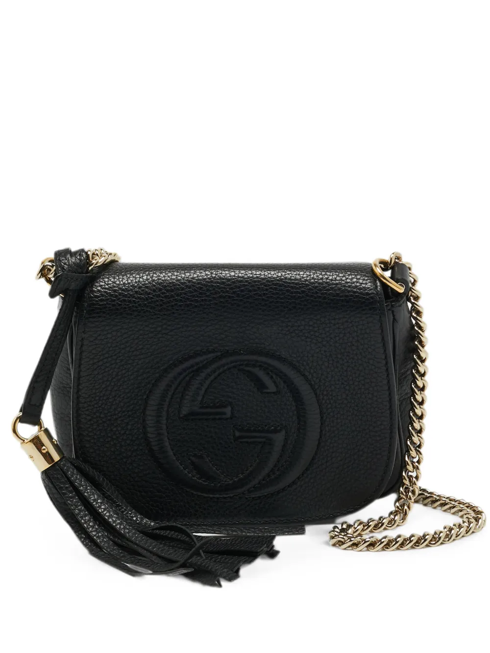 Gucci Pre-Owned Soho interlocking GG crossbody bag - Schwarz