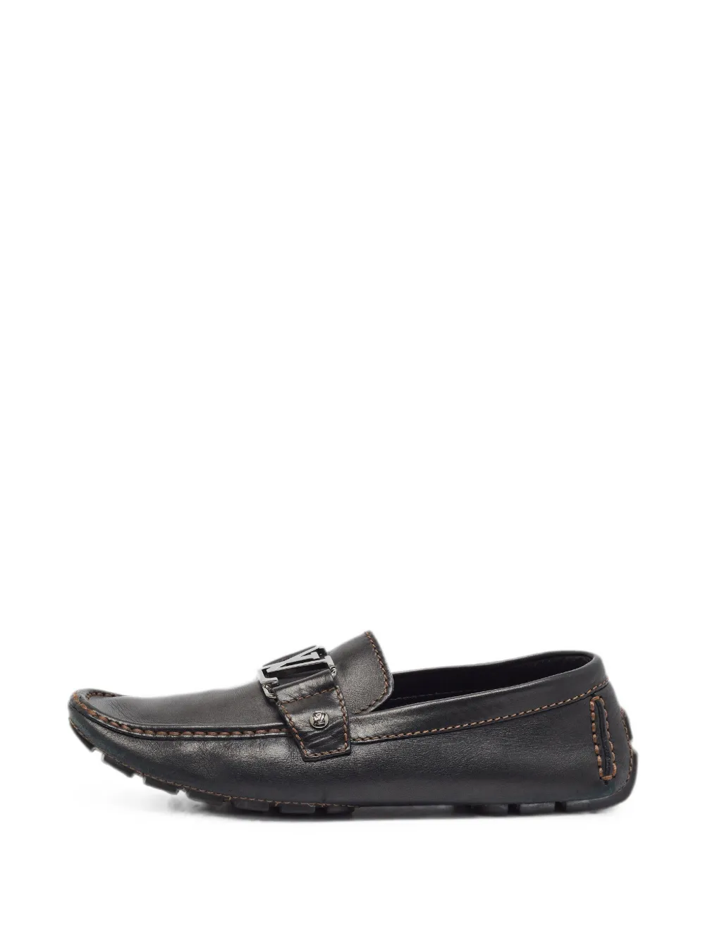 Louis Vuitton Pre-Owned Monte Carlo loafers - Schwarz
