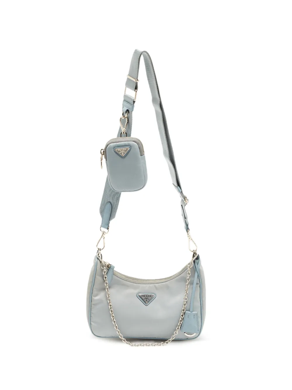 Prada Pre-Owned 2000s Re-Edition 2005 shoulder bag - Blu