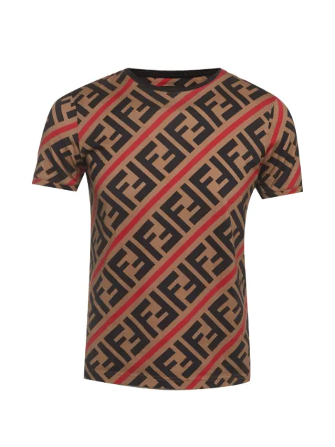 Fendi Pre-Owned FF Monogram short-sleeve T-shirt