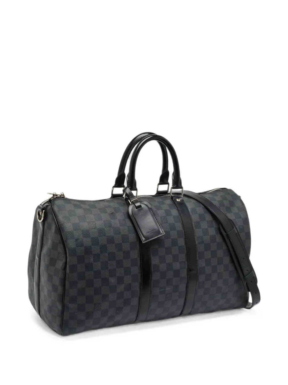 Louis Vuitton Pre-Owned 2018 45 Keepall Bandoulière Damier Graphite holdall - Grau