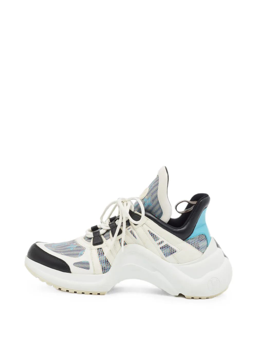 Louis Vuitton Pre-Owned LV Archlight panelled sneakers - Weiß