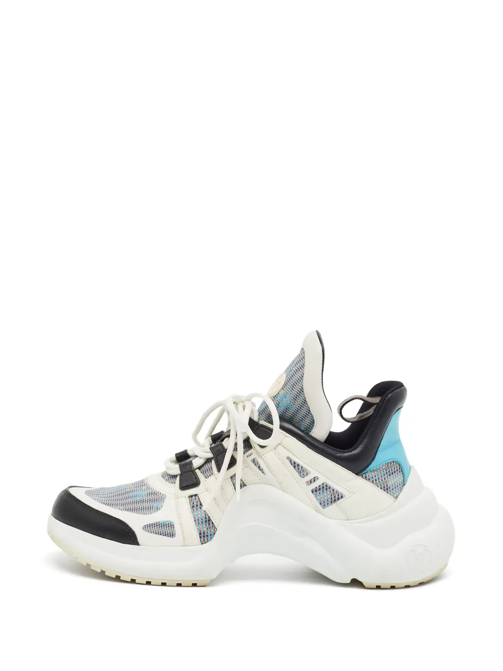 Louis Vuitton Pre-Owned LV Archlight panelled sneakers - Bianco