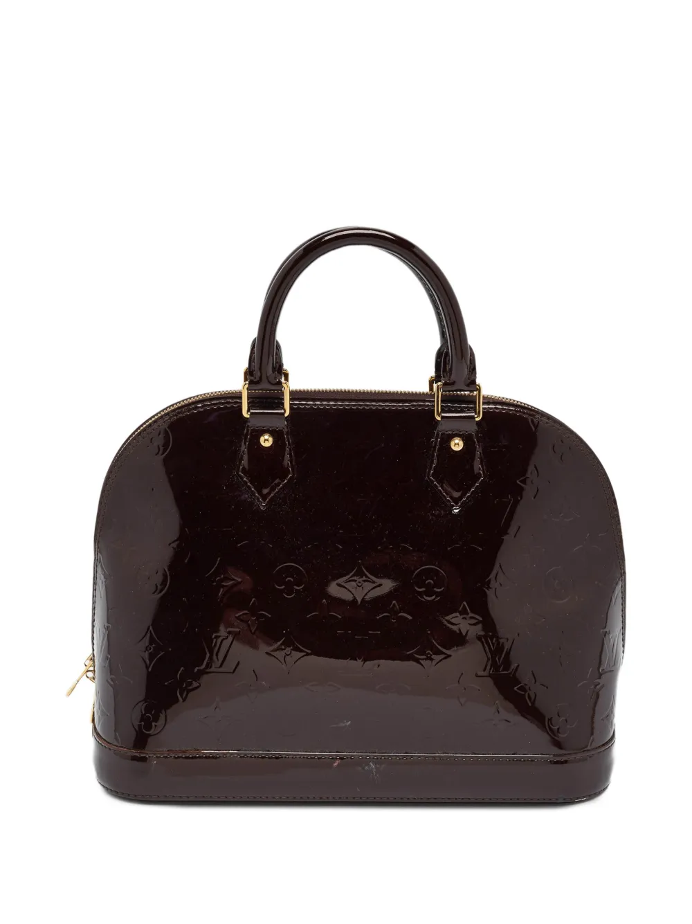 Louis Vuitton Pre-Owned 2011 Alma Monogram Vernis tote bag - Red