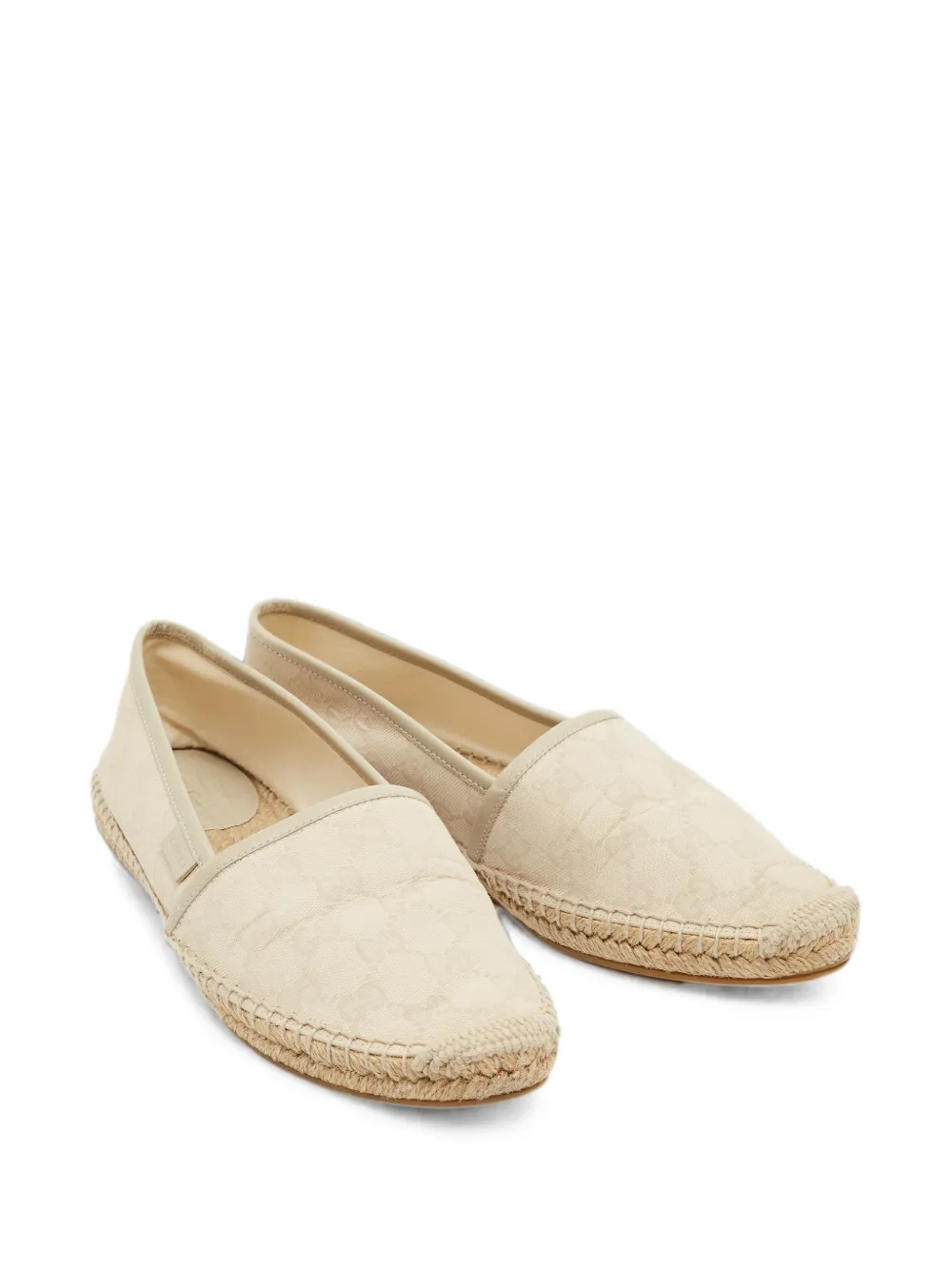 Gucci Pre-Owned canvas espadrilles Beige