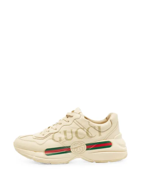 Gucci Pre-Owned Rhyton lace-up sneakers