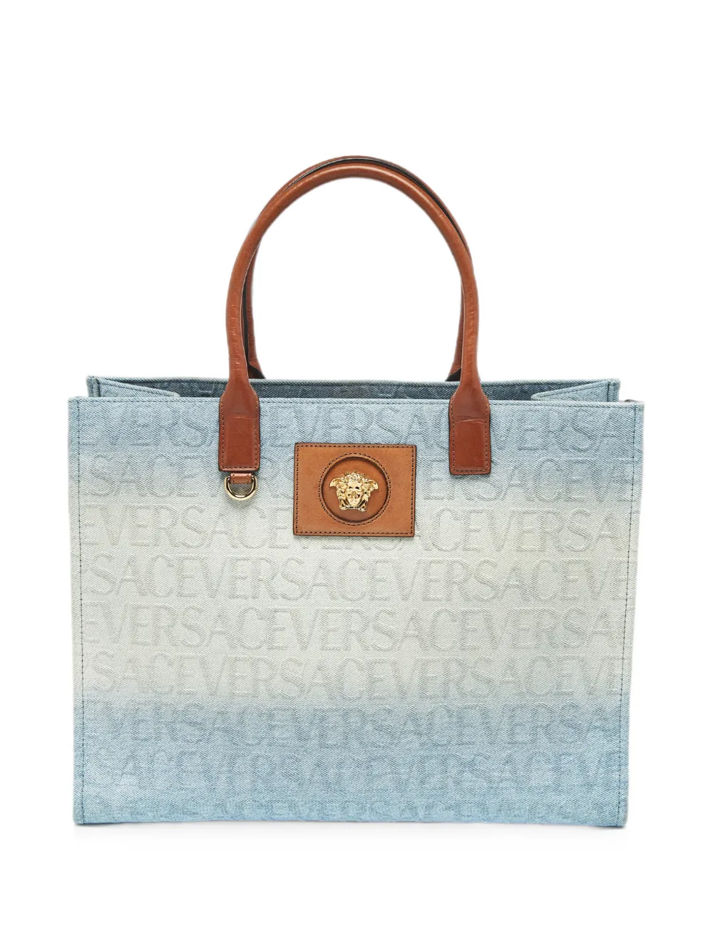 Versace Pre-Owned La Medusa ombre-design tote bag - Blau