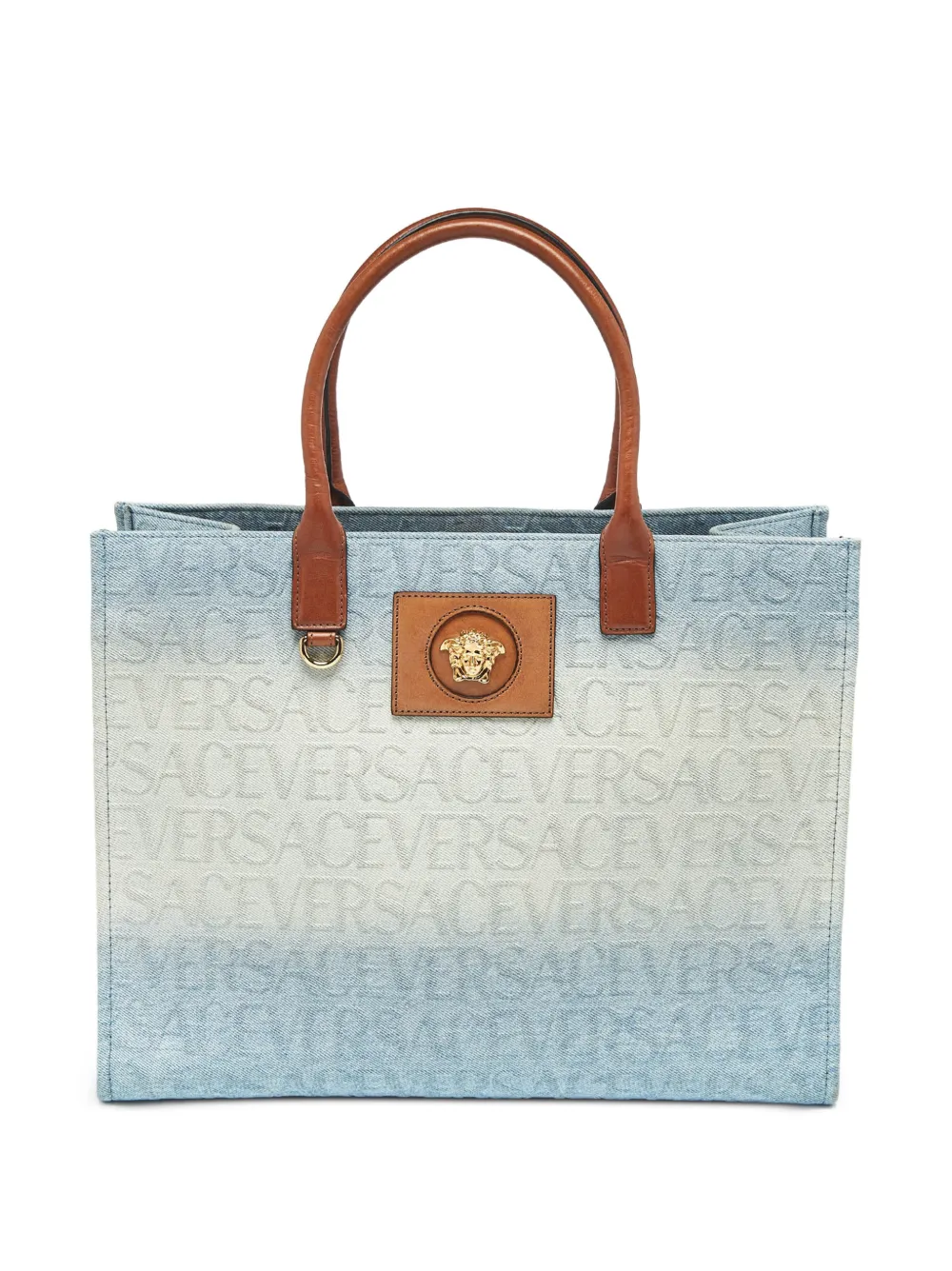 Versace Pre-Owned La Medusa ombre-design tote bag - Blau
