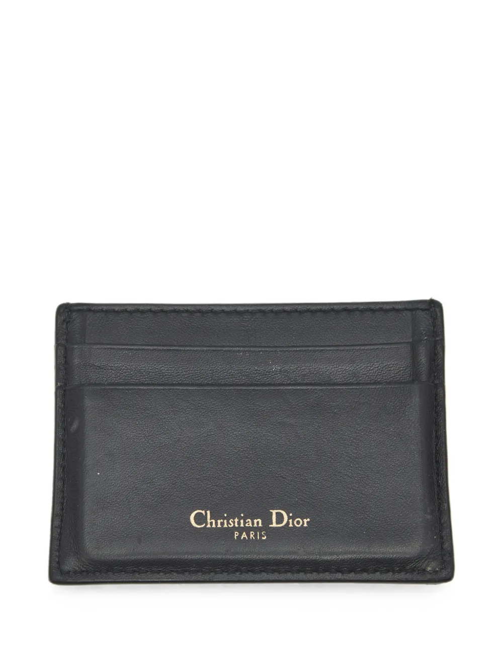 Christian Dior Pre-Owned 2021 Oblique card holder - Schwarz