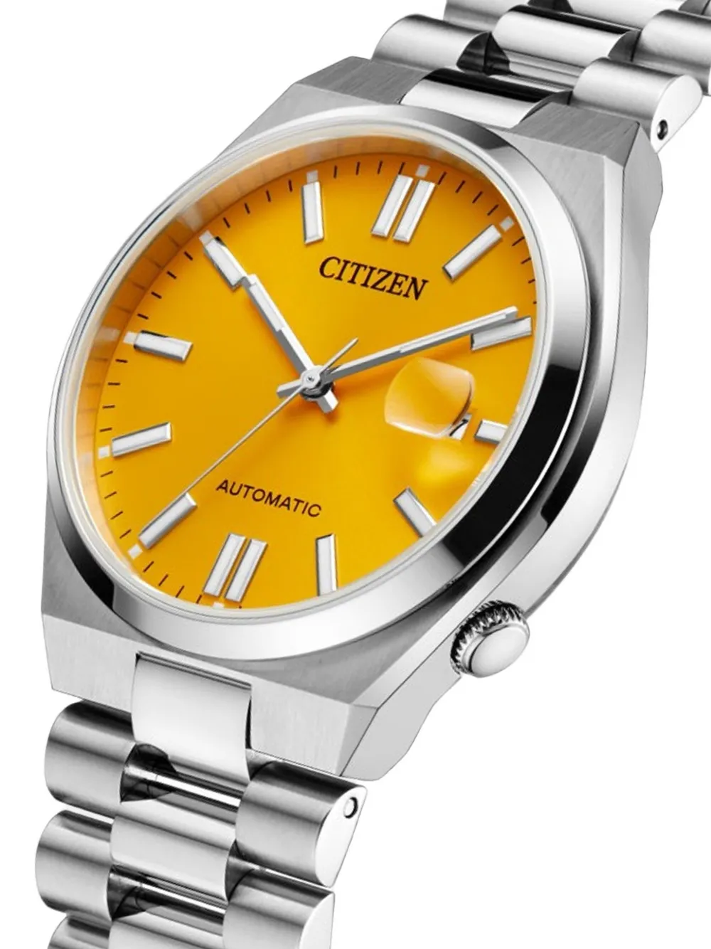 CITIZEN Tsuyosa 40mm watch - Gelb