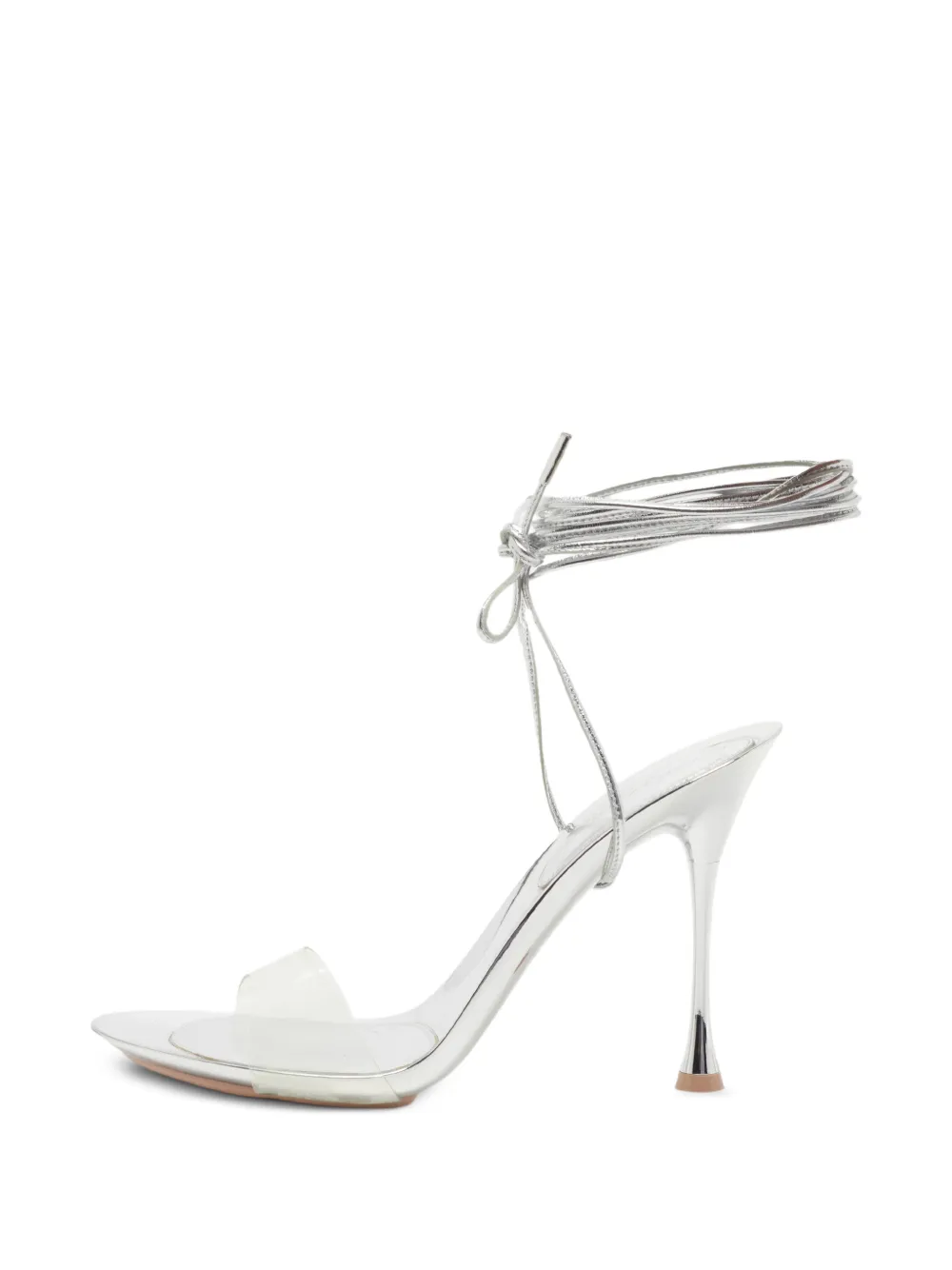 Gianvito Rossi ankle-wrap sandals - Weiß