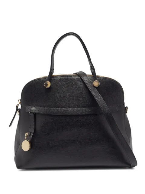 Furla bolso de mano Piper de piel