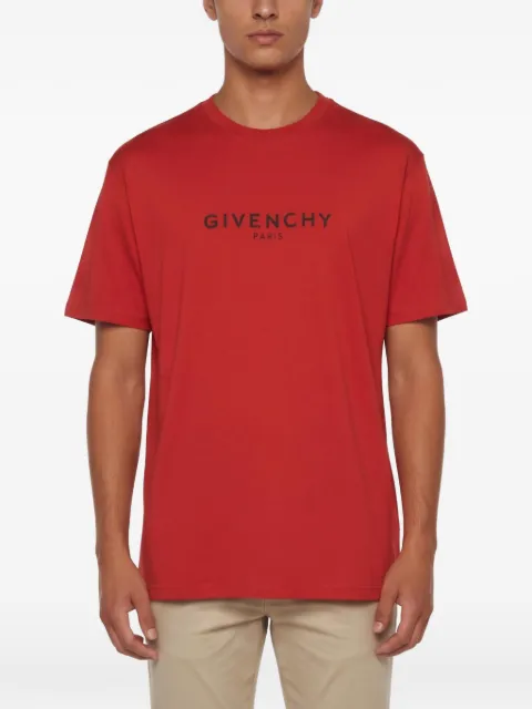 Givenchy Pre-Owned logo-print crew-neck T-shirt