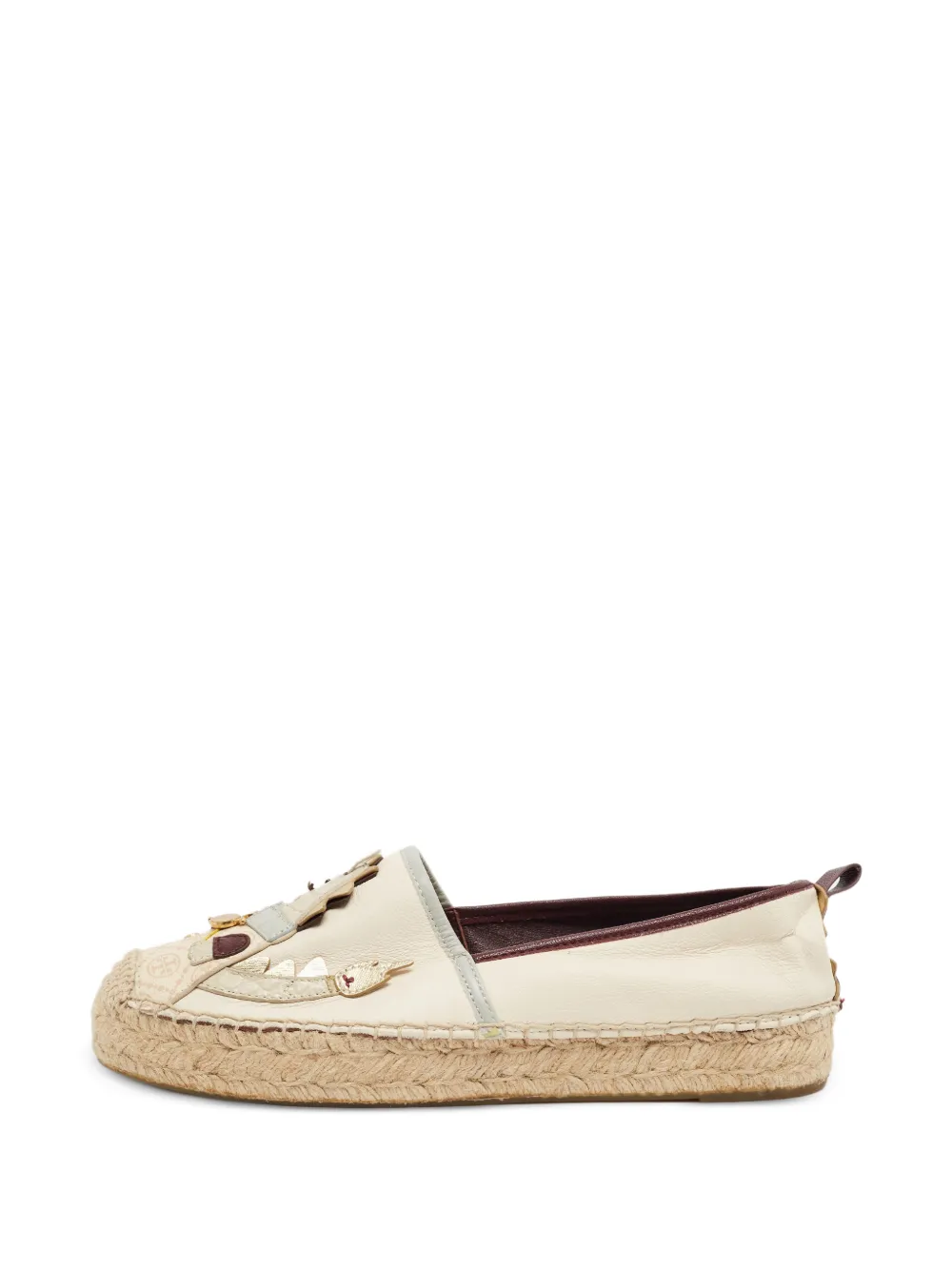 Tory Burch Espadrilles con punta tonda - Toni neutri