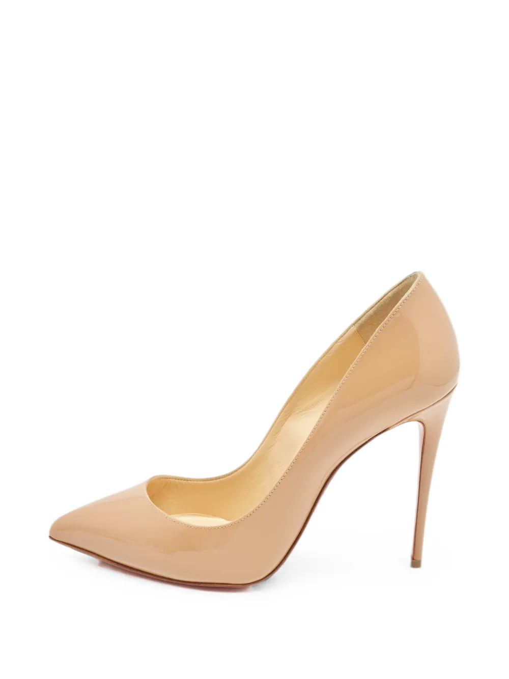 Christian Louboutin Pre-Owned So Kate leather heeled pumps - Nude