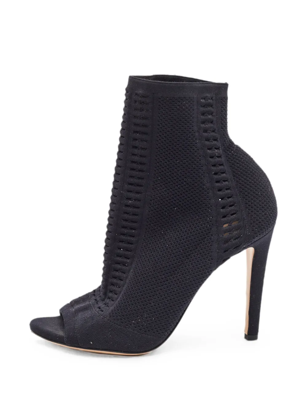 Gianvito Rossi Fiona knit ankle boots - Schwarz