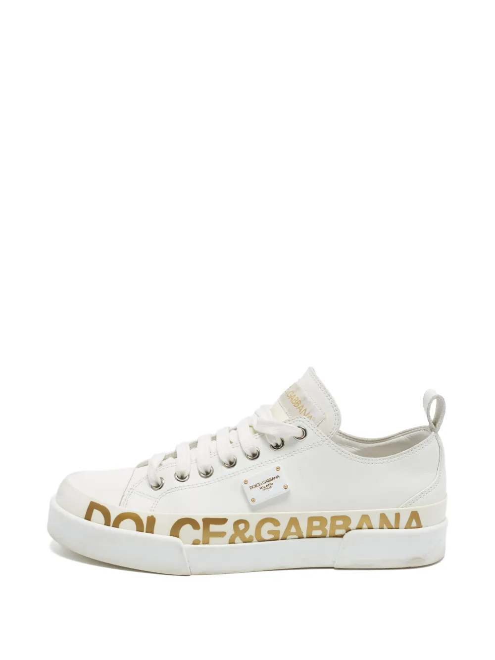 Dolce & Gabbana Pre-Owned Portofino sneakers - Weiß