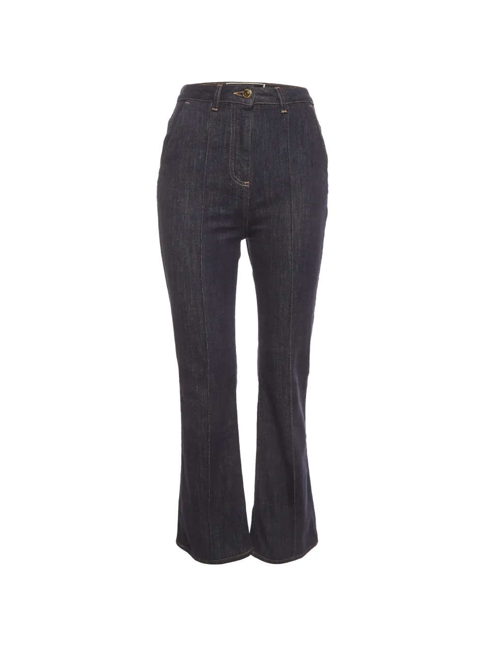 Elisabetta Franchi belt-loops jeans - Blu