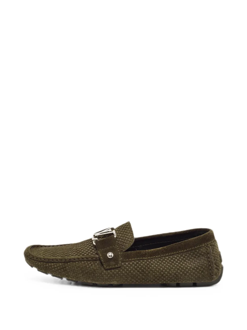 Louis Vuitton Pre-Owned Monte Carlo Damier loafers - Grün