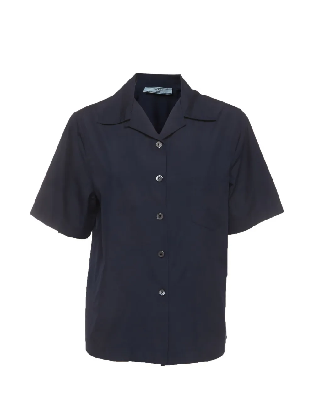 Prada Pre-Owned short-sleeve button-up shirt - Blu
