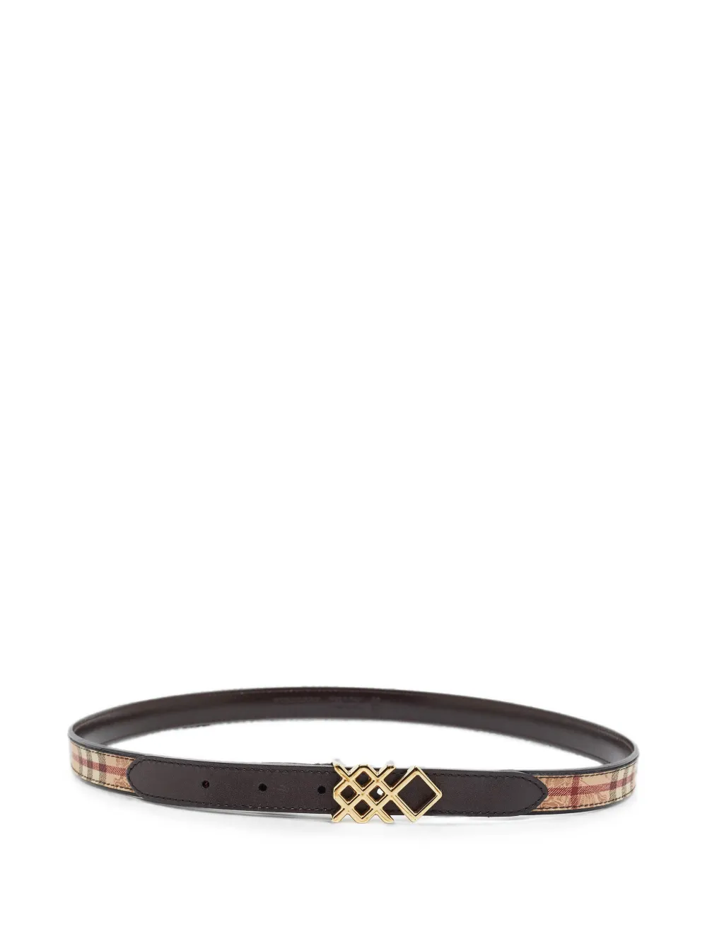 Burberry Pre-Owned Pembroke Haymarket check belt - Nero