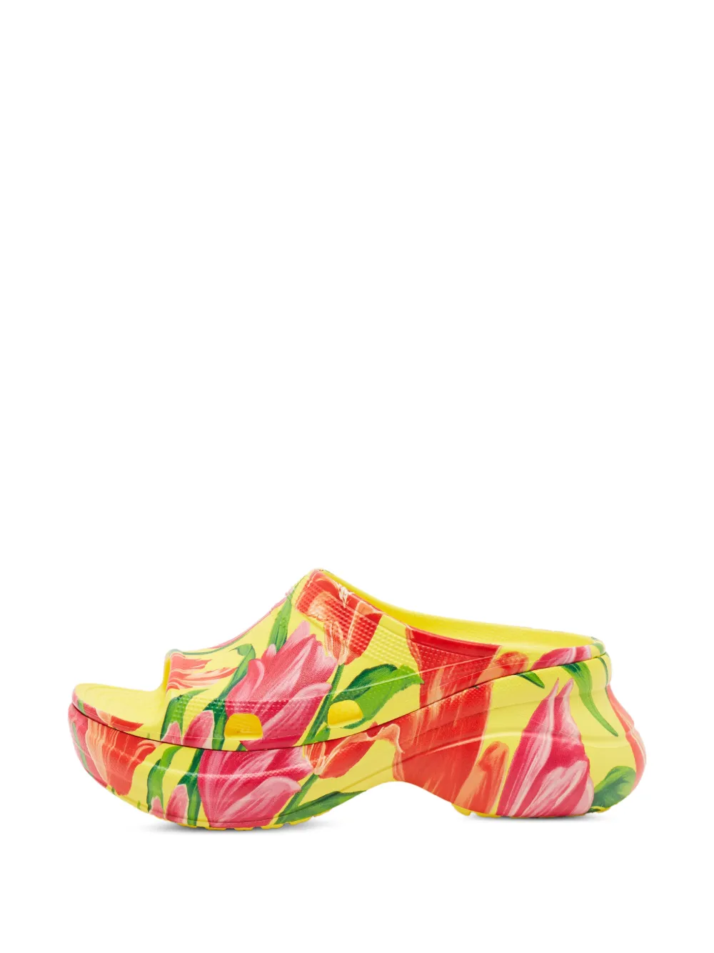 Bottega Veneta Pre-Owned Sandali slides Tulip - Giallo