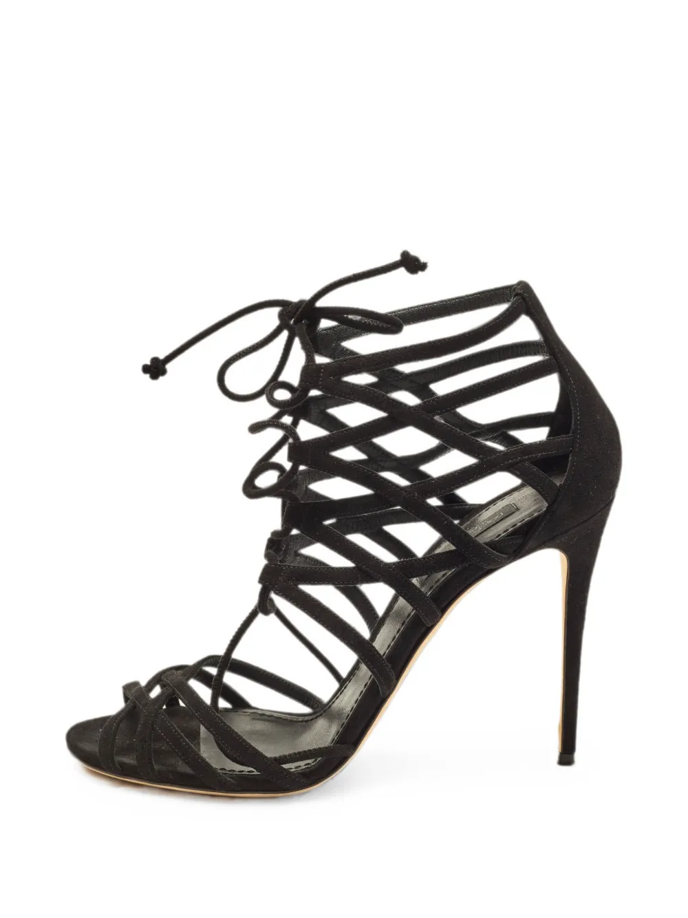 Dolce & Gabbana Pre-Owned lace-up sandals - Schwarz
