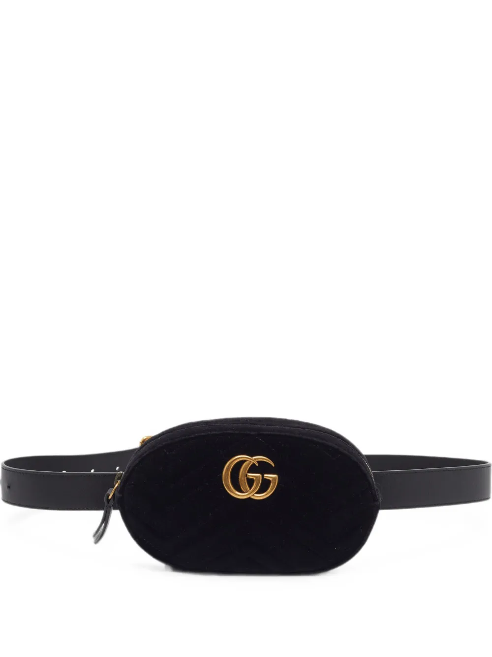 Gucci Pre-Owned GG Marmont matelassé belt bag - Schwarz