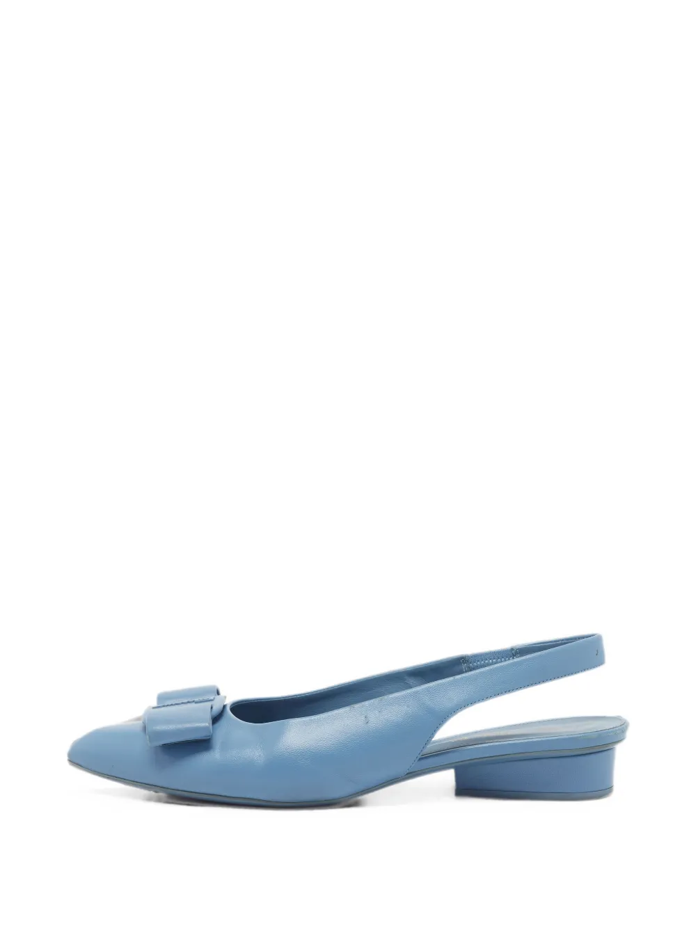 Ferragamo Pre-Owned Viva Bow slingback sandals - Blau