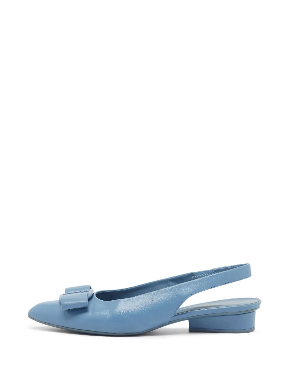 Ferragamo Pre-Owned Viva Bow slingback sandals - Blu