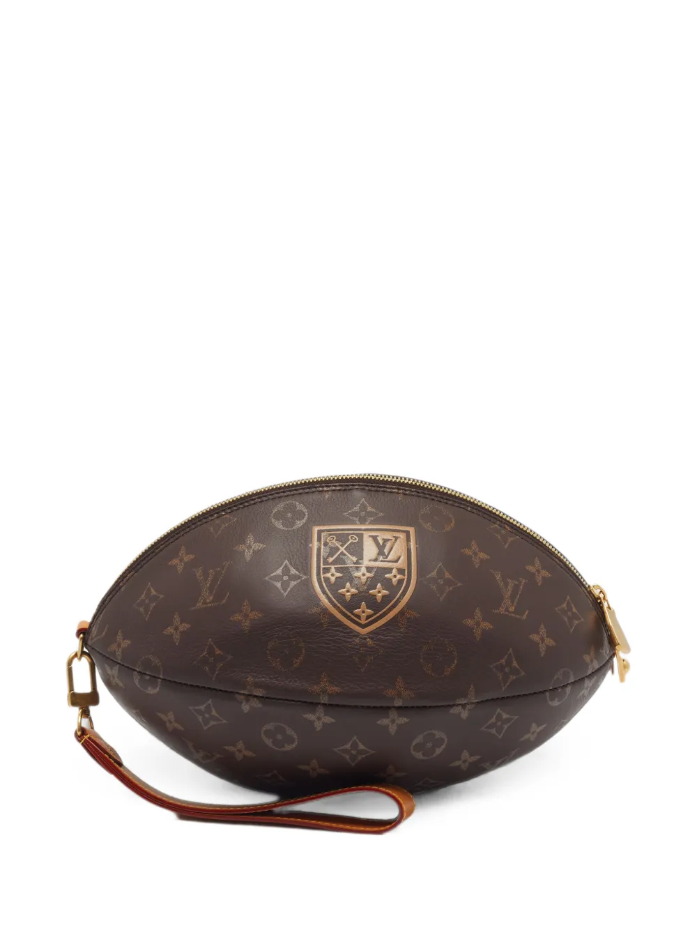 Louis Vuitton Pre-Owned Rugby monogram clutch bag - Braun