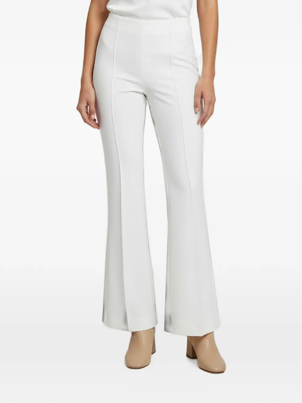 Elisabetta Franchi Pantaloni svasati - Bianco