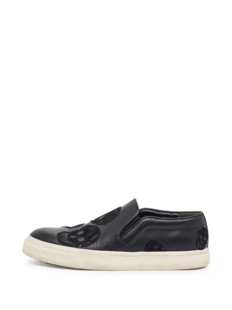 Alexander McQueen Pre-Owned tenis con detalle skull