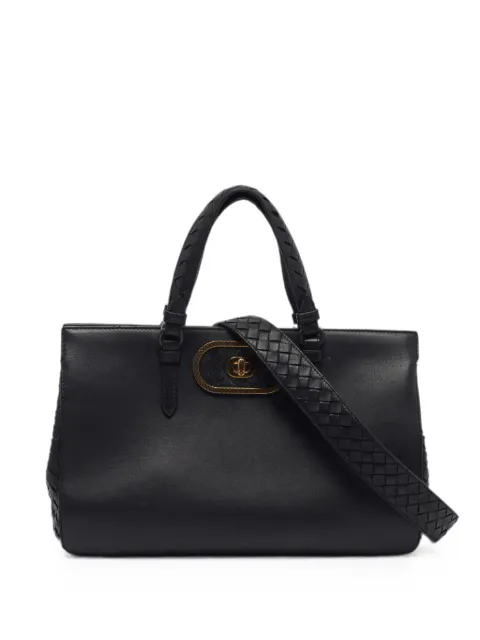 Bottega Veneta Pre-Owned Ellitica leather tote bag