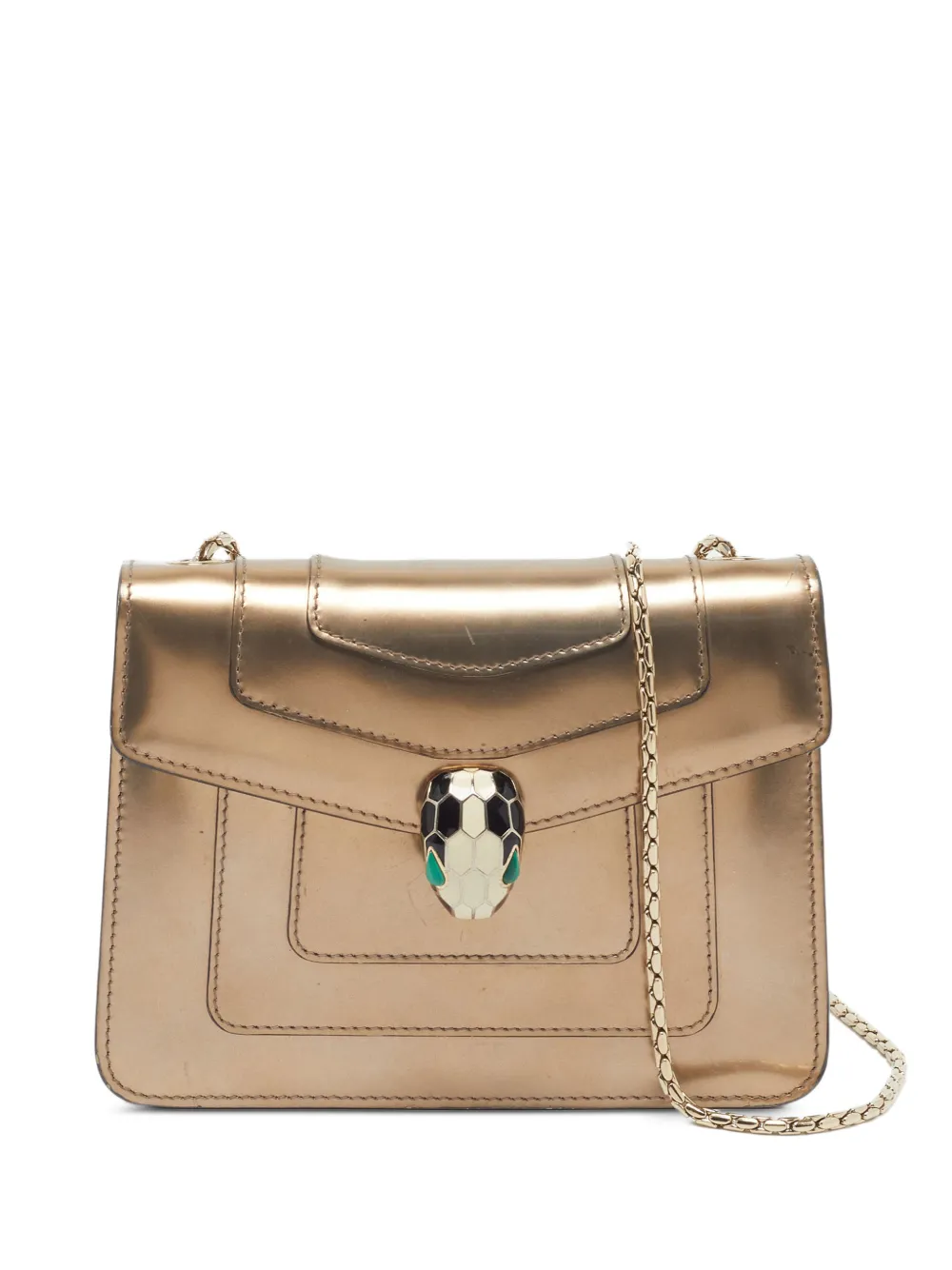 Bvlgari Pre-Owned 2016 Serpenti Forever Schultertasche - Gold