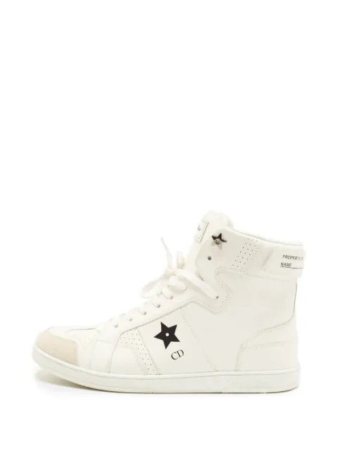 Christian Dior Pre-Owned Star lace-up sneakers