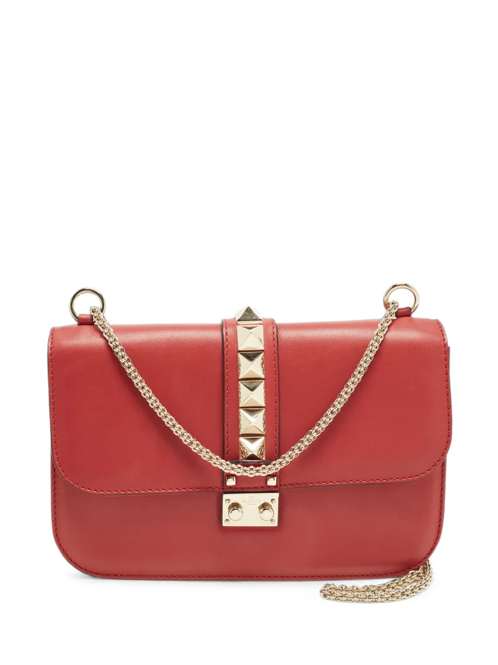 Valentino Garavani Pre-Owned Glam Lock shoulder bag - Rosso
