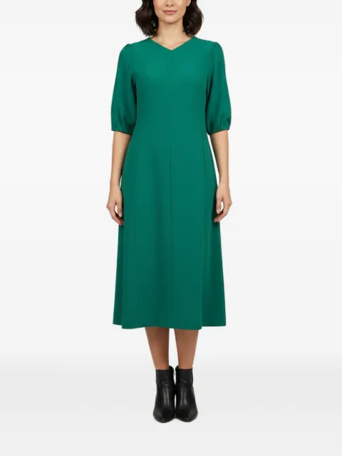 JOSEPH short-sleeve crepe midi dress