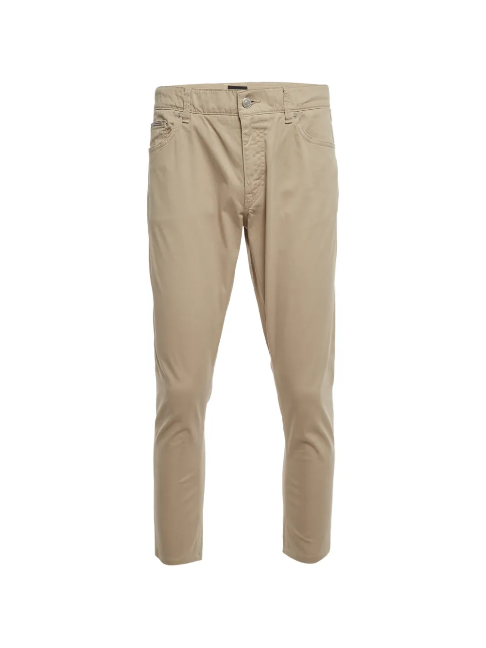 Pre-owned Hugo Boss Delaware Trousers In Neutrals