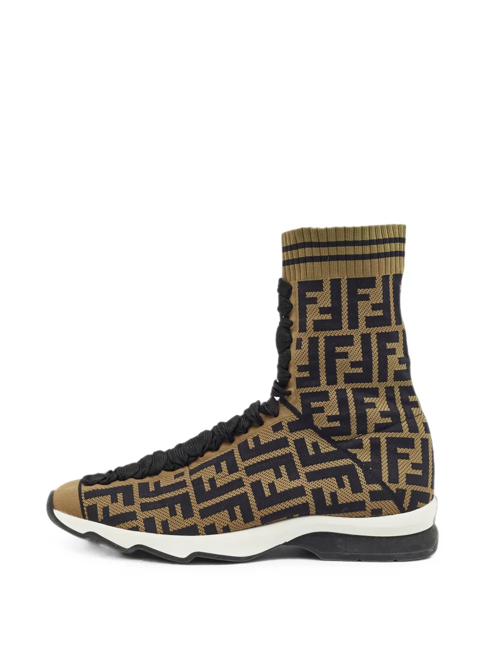 Fendi Pre-Owned Sneakers slip-on Rockoko Zucca - Verde
