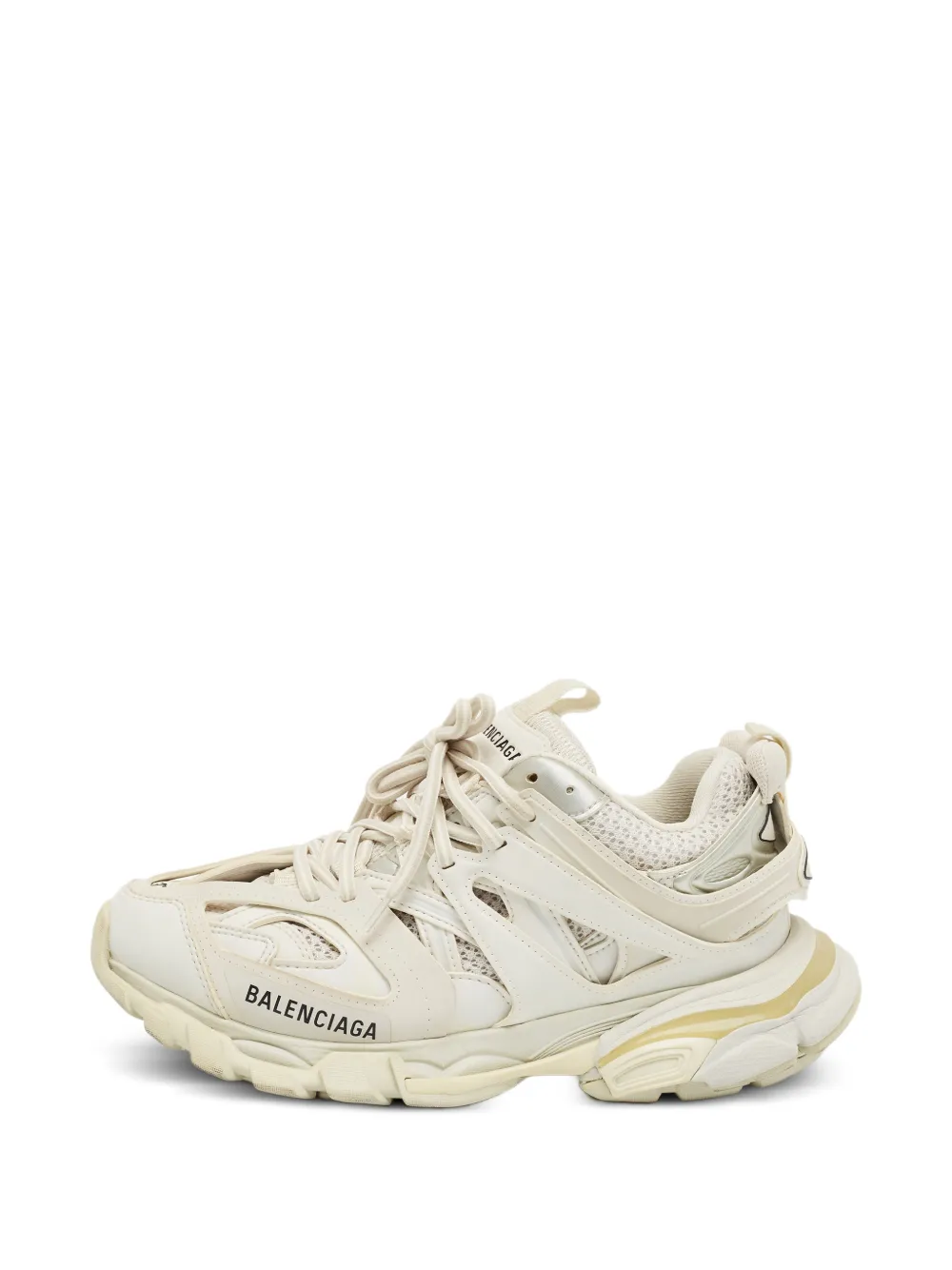 Balenciaga Pre-Owned Track lace-up sneakers - Bianco