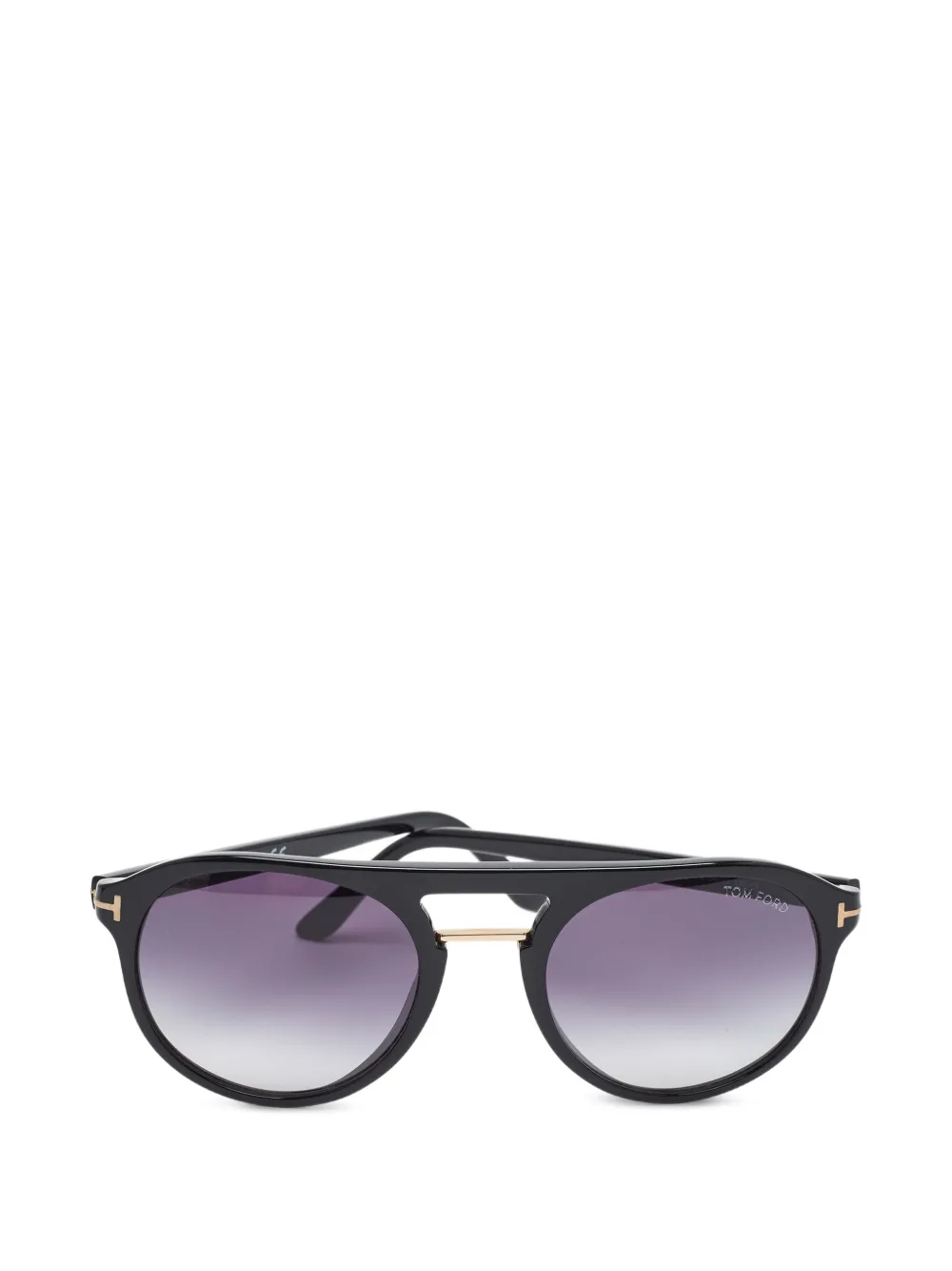 Tom Ford Vintage Occhiali da sole tondi Ivan 02 TF675 - Nero
